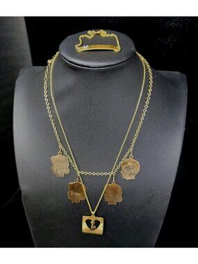 Gold Fill Plated Necklaces Bracelet Personalized Becky Bobbi Arlie Ricky Johanna